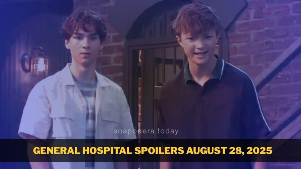 General Hospital Spoilers August 29, 2025